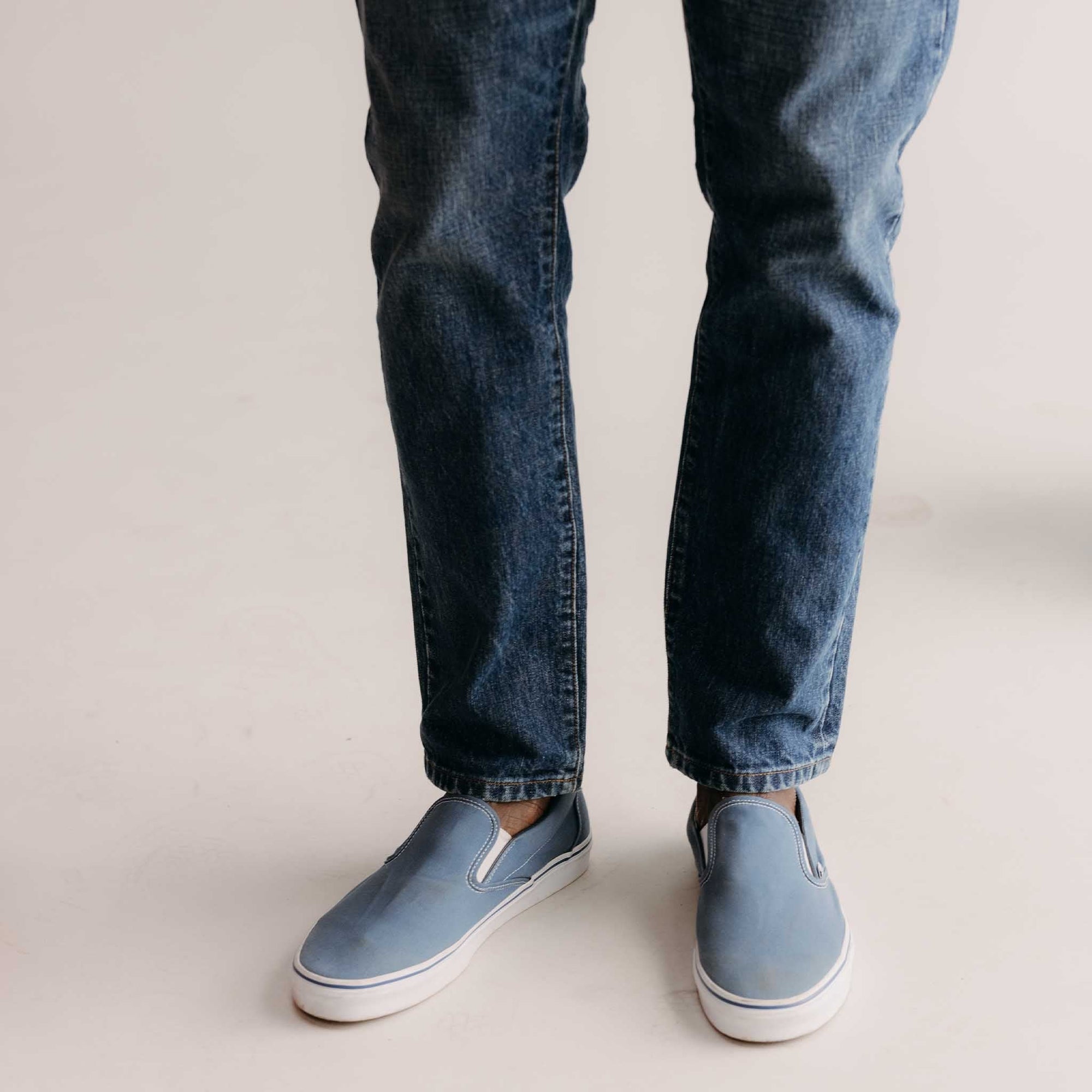 The Democratic Jean in Mid Wash Organic Selvedge