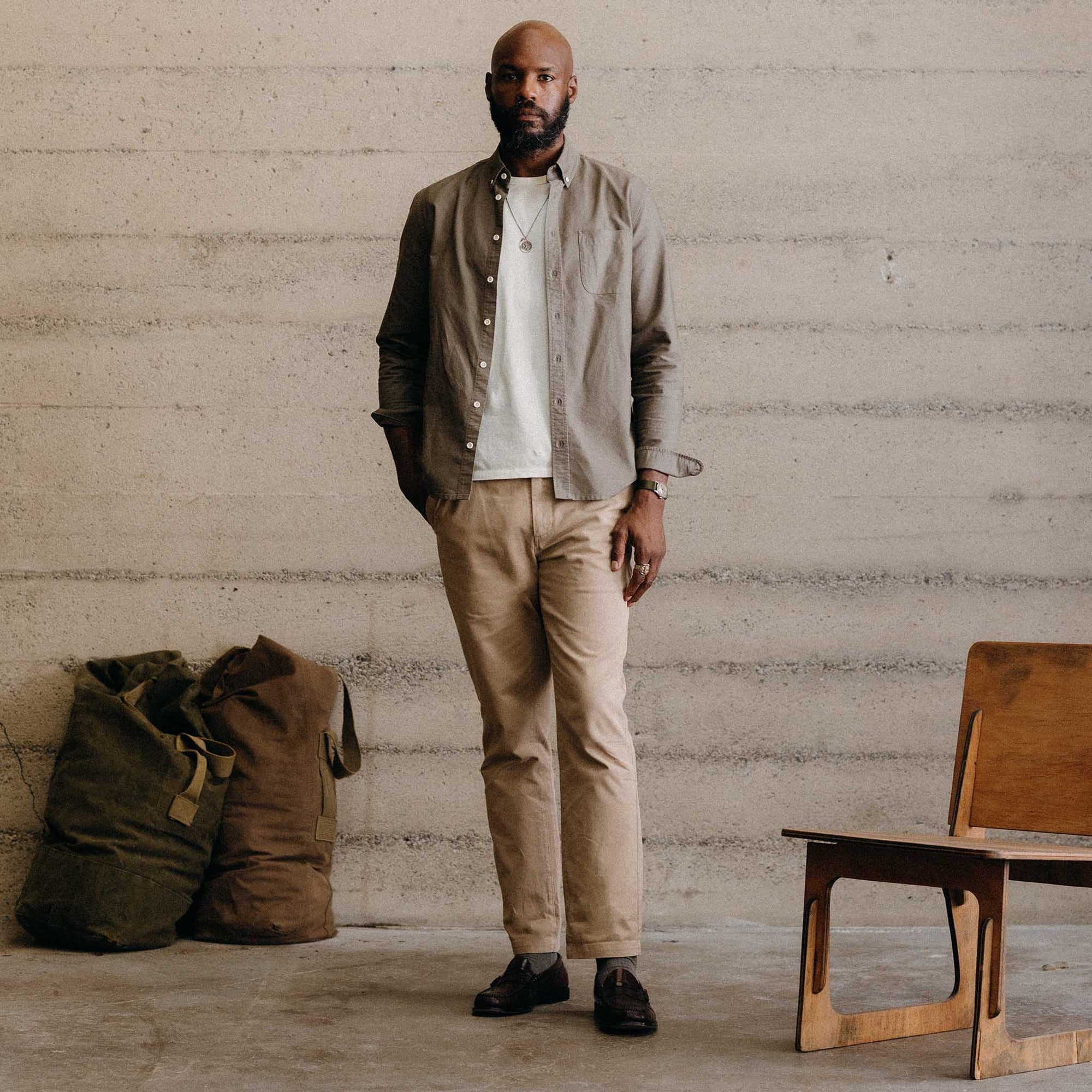 The Jack in Smoked Olive Oxford